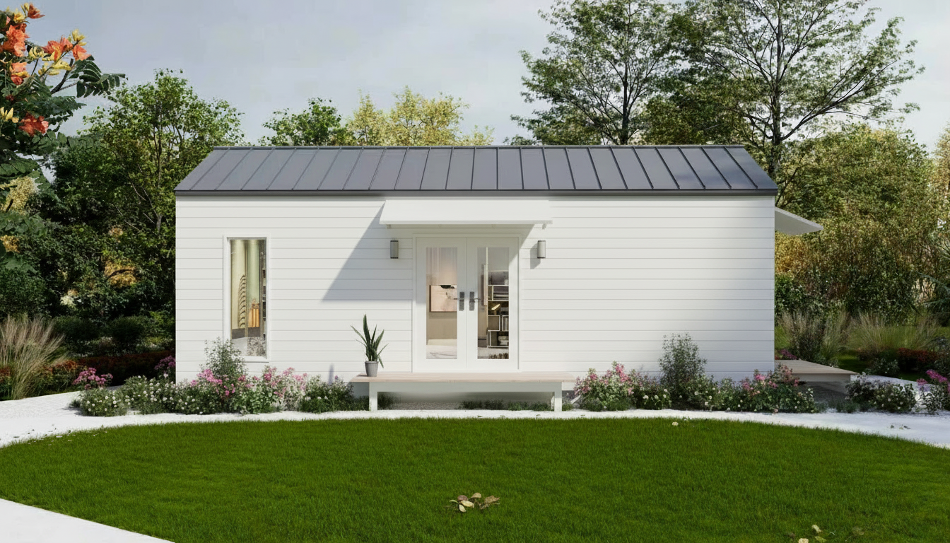 The Rise in white exterior